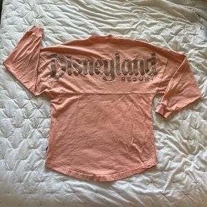 Spirit Jersey • Peach And Gold Glitter Disneyland Parks Long Sleeve • Size L